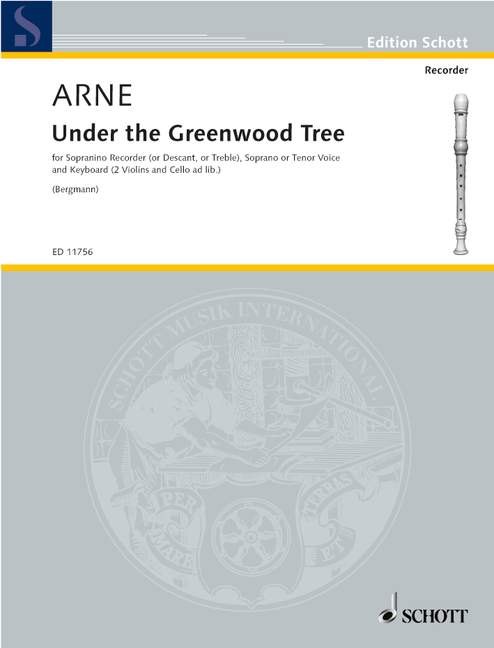 Vorderes Coverbild Under the Greenwood Tree