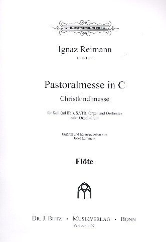 Vorderes Coverbild Pastoralmesse C-Dur
