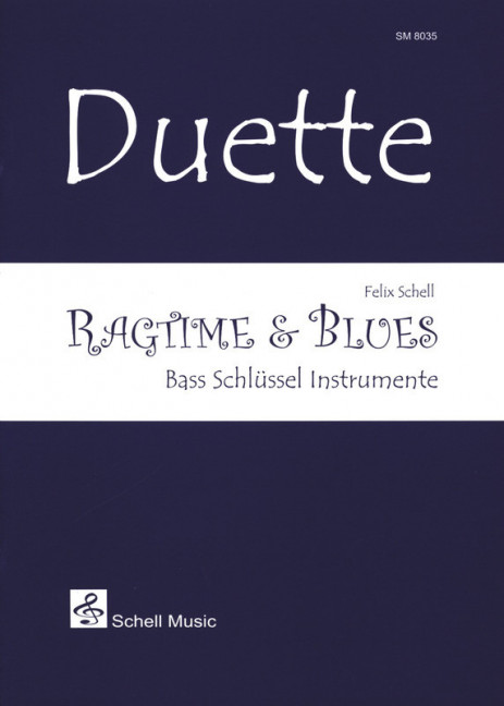 Vorderes Coverbild Ragtime & Blues: für 2 C-Instrumente