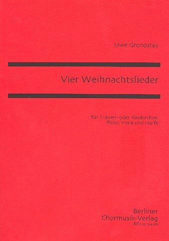 Vorderes Coverbild 4 Weihnachtslieder für Frauenchor,