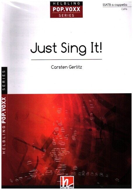 Vorderes Coverbild Just sing it