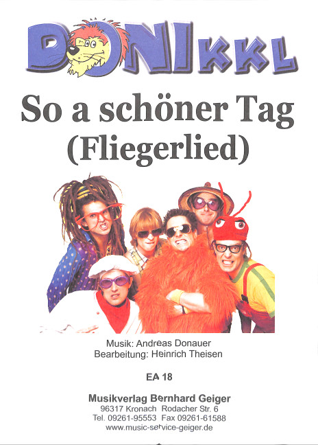 Vorderes Coverbild So a schöner Tag (Fliegerlied)