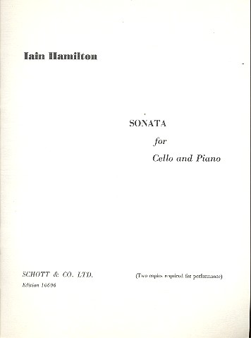 Vorderes Coverbild Sonate op.34