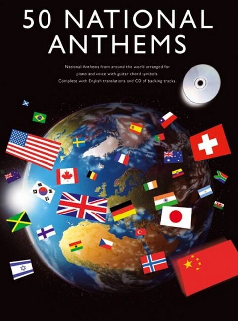 Vorderes Coverbild 50 national Anthems (+CD)