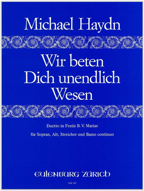 Vorderes Coverbild Wir beten Dich unendlich Wesen