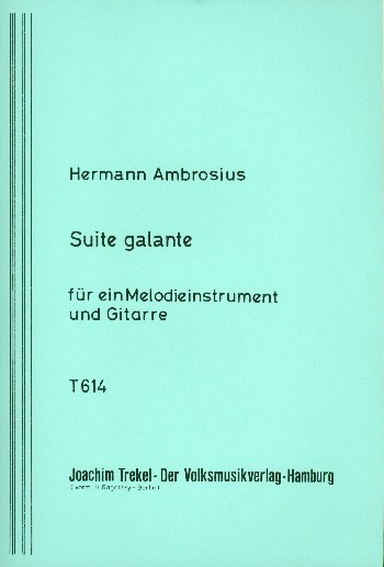Vorderes Coverbild Suite galante