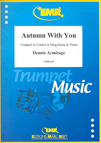 Vorderes Coverbild Autumn with You für Trompete (Kornett/