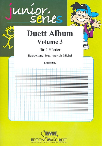 Vorderes Coverbild Duett Album Band 3 für 2 Hörner