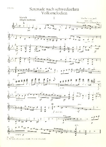 Vorderes Coverbild Serenade nach schwedischen Volksmelodien