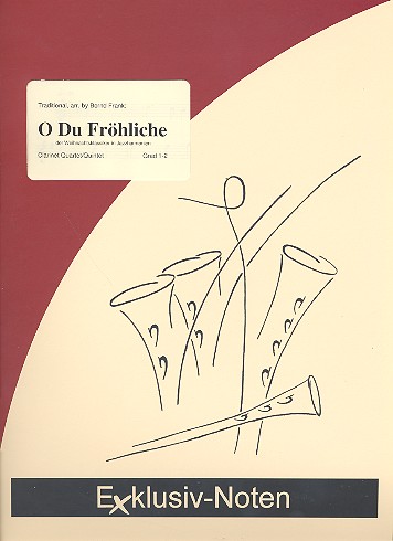 Vorderes Coverbild O du fröhliche für 4-5 Klarinetten