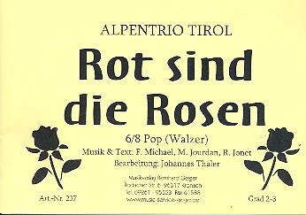 Vorderes Coverbild Rot sind die Rosen: