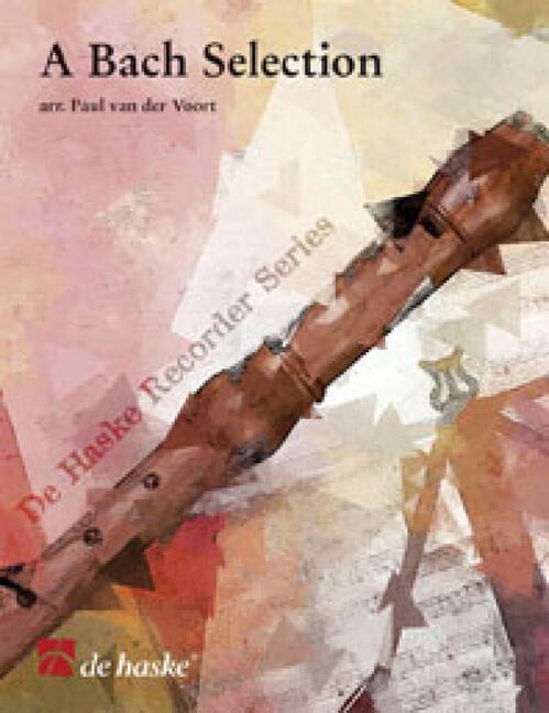 Vorderes Coverbild A Bach Selection for 4 recorders (SATB)