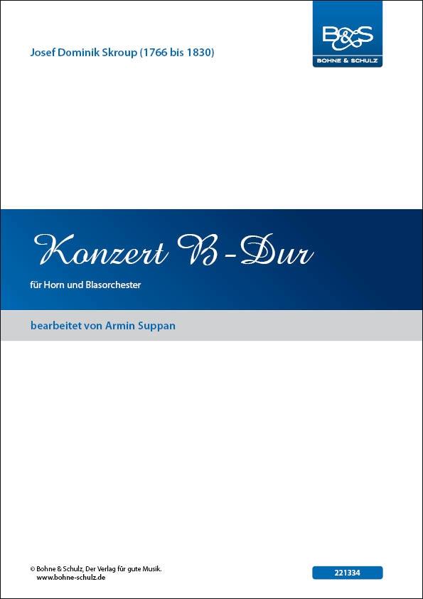 Vorderes Coverbild Konzert B-Dur