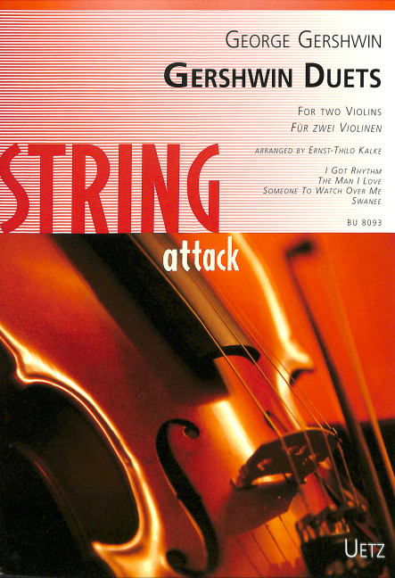 Vorderes Coverbild Gershwin Duets für 2 Violinen