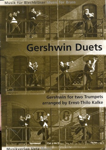Vorderes Coverbild Gershwin Duets für 2 Trompeten