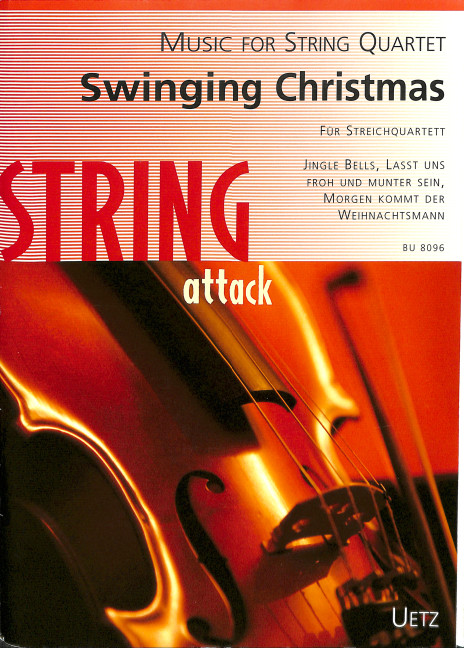 Vorderes Coverbild Swinging Christmas für Streichquartett