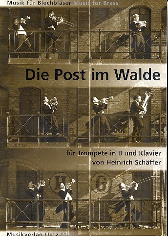 Vorderes Coverbild Die Post im Walde für Trompete