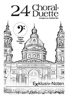 Vorderes Coverbild 24 Choral-Duette 