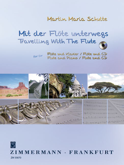 Vorderes Coverbild Mit der Flöte unterwegs (+CD)