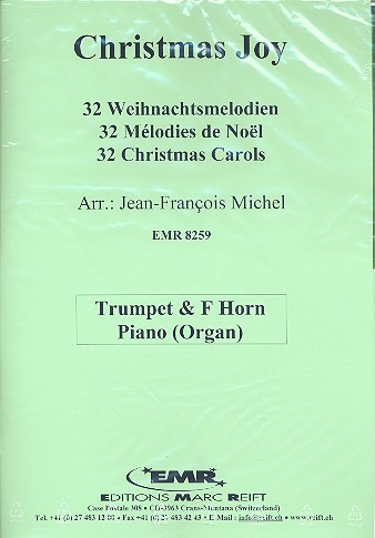 Vorderes Coverbild Christmas Joy für Trompete, Horn in F