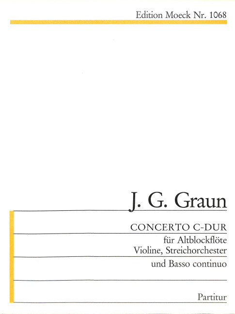 Vorderes Coverbild Concerto C-Dur