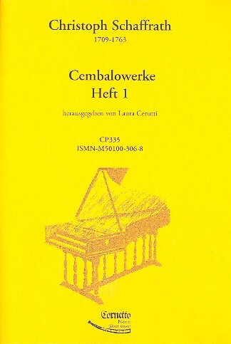 Vorderes Coverbild Cembalowerke Band 1
