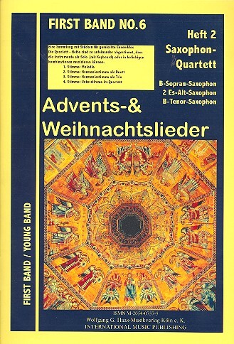 Vorderes Coverbild Advents- und Weihnachtslieder Band 2