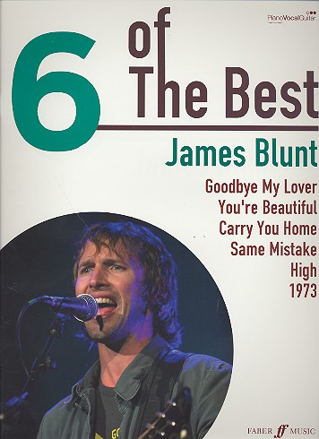 Vorderes Coverbild 6 of the Best: James Blunt