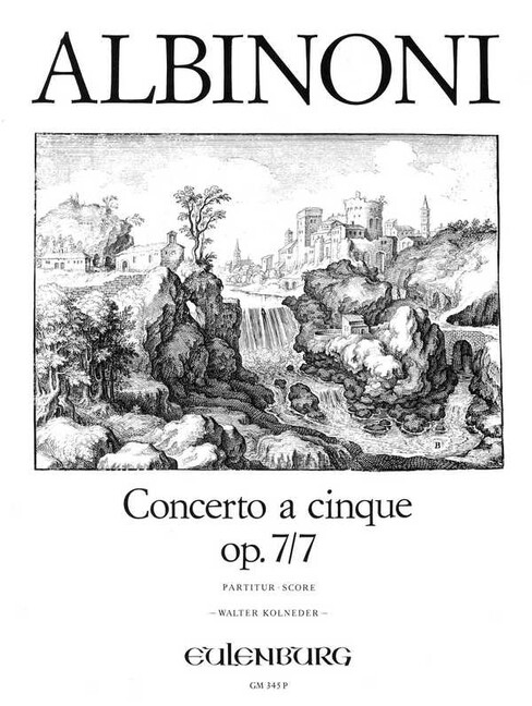 Vorderes Coverbild Concerto a cinque A-Dur op.7,7