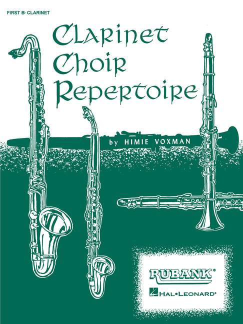 Vorderes Coverbild Clarinet Choir Repertoire für 6 Klarinetten