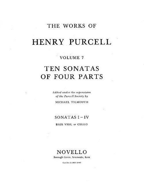 Vorderes Coverbild 10 Sonatas of 4 parts (nos 5-7)