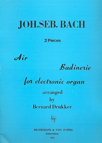 Vorderes Coverbild 2 Pieces for electronic organ