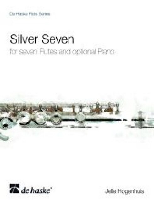 Vorderes Coverbild Silver Seven für 7 Flöten (Klavier ad lib)