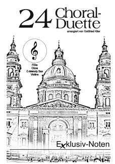 Vorderes Coverbild 24 Choral-Duette