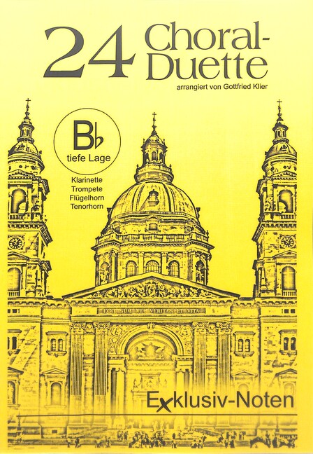 Vorderes Coverbild 24 Choral-Duette