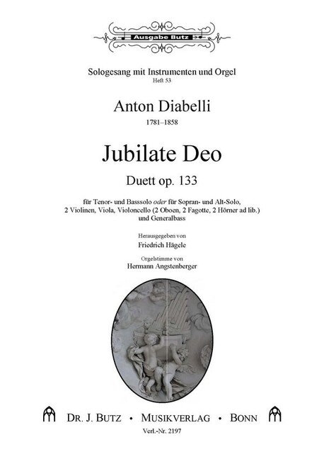 Vorderes Coverbild Jubilate Deo op.133