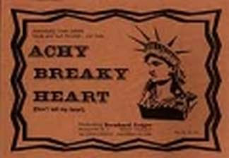 Vorderes Coverbild Achy Breaky Heart: