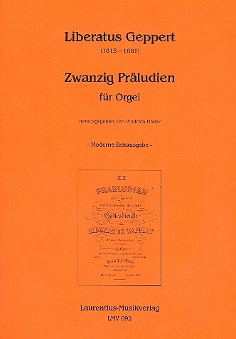 Vorderes Coverbild 20 Präludien