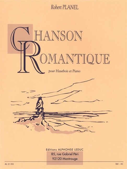 Vorderes Coverbild Chanson romantique pour hautbois et piano