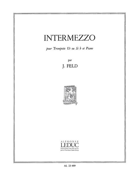 Vorderes Coverbild Intermezzo pour trompette et piano