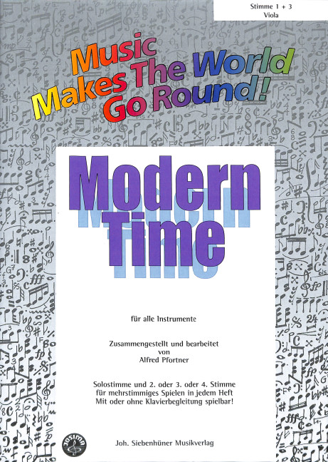Vorderes Coverbild Modern Time für flexibles Ensemble