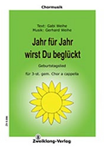 Vorderes Coverbild Jahr für Jahr wirst Du beglückt