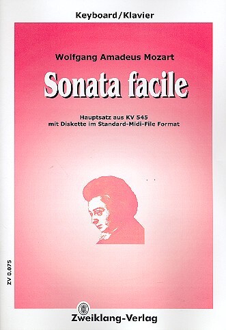 Vorderes Coverbild Sonata facile C-Dur KV545