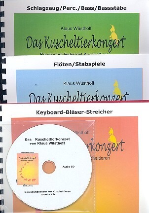 Vorderes Coverbild Das Kuscheltierkonzert  für Kinderchor