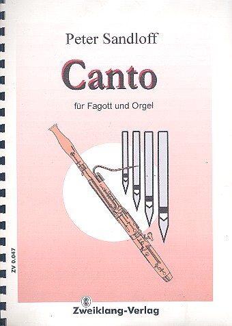 Vorderes Coverbild Canto für Fagott und Klavier