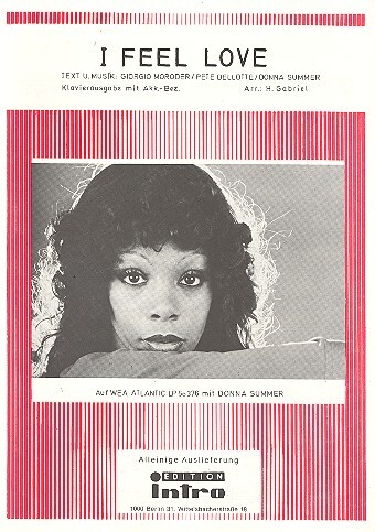 Vorderes Coverbild I feel Love: Einzelausgabe