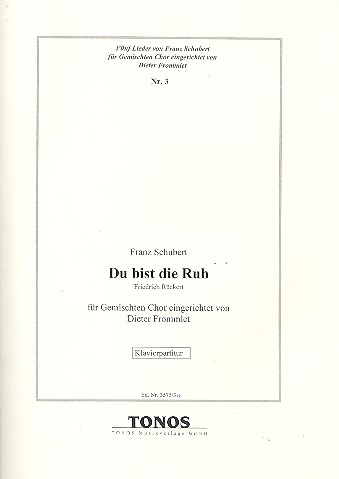 Vorderes Coverbild Du bist die Ruh 