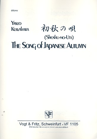 Vorderes Coverbild The Song of Japanese Autumn