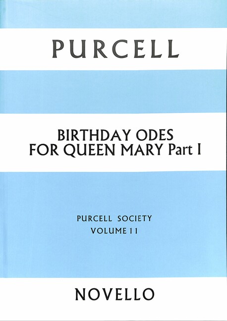 Vorderes Coverbild The Works of Henry Purcell vol.11