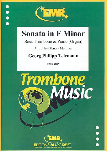 Vorderes Coverbild Sonate f-Moll für Bassposaune und Klavier
